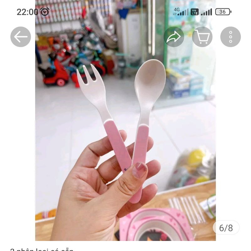 Bộ bát sợi tre KUN cho bé - set 5 chi tiết.