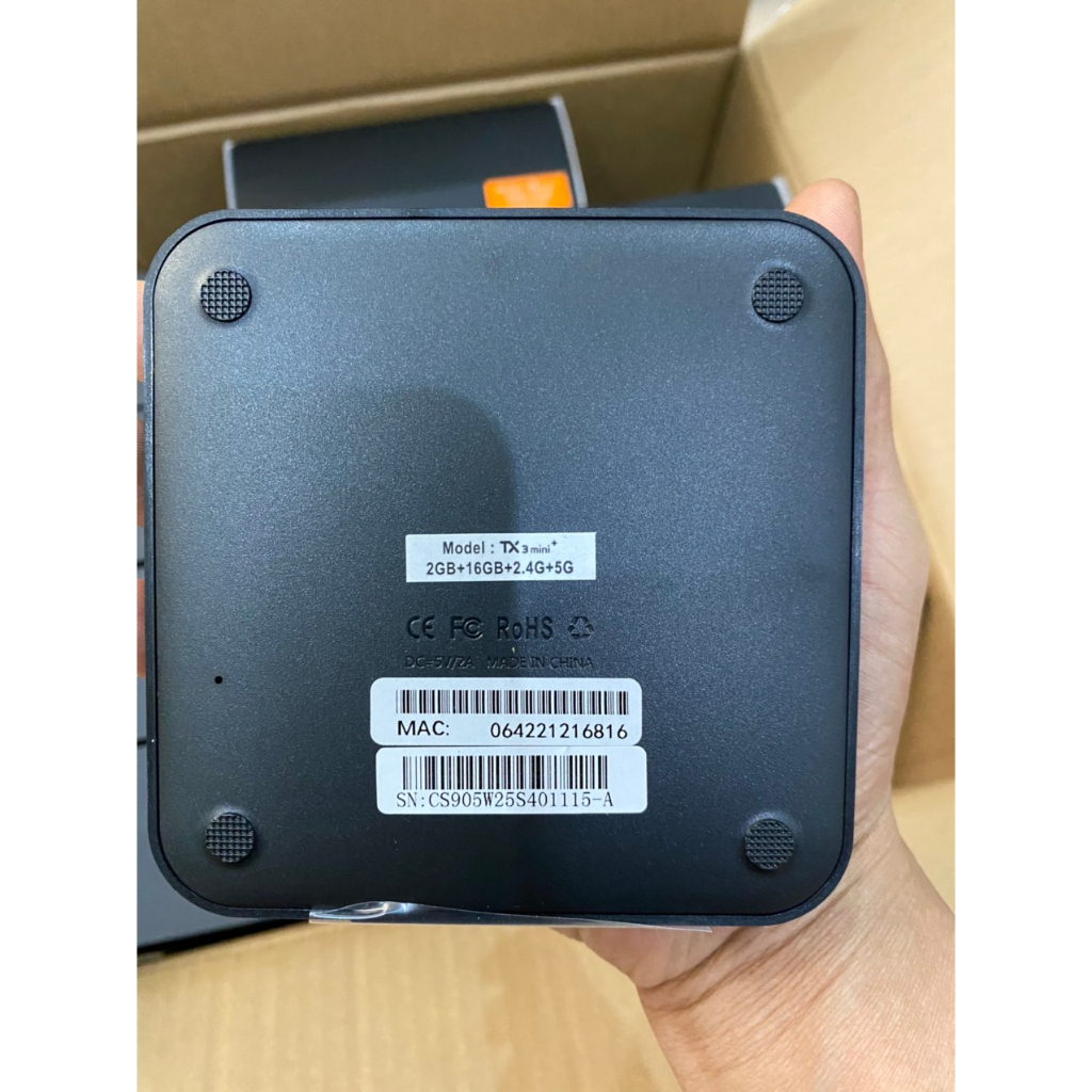 Tx3 mini+  - Android box ram 2Gb Chạy Android ATV 11, Chip s905w2