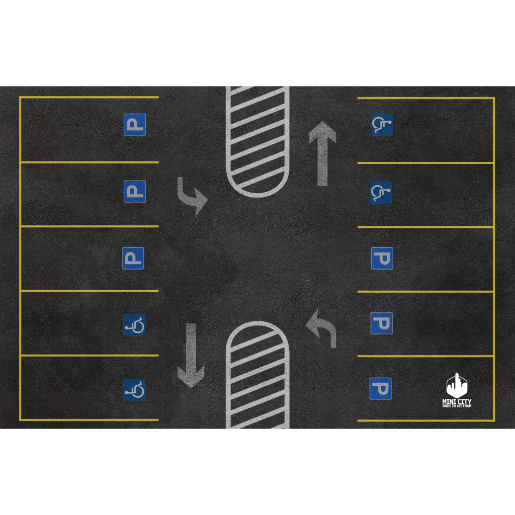 Mô hình bãi đậu xe 1:64 SK01