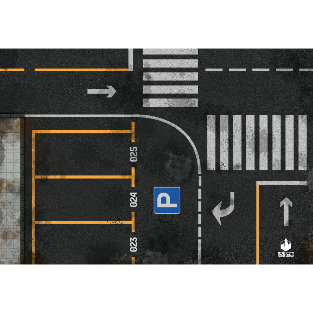 Bãi đậu xe 1:64 SK02