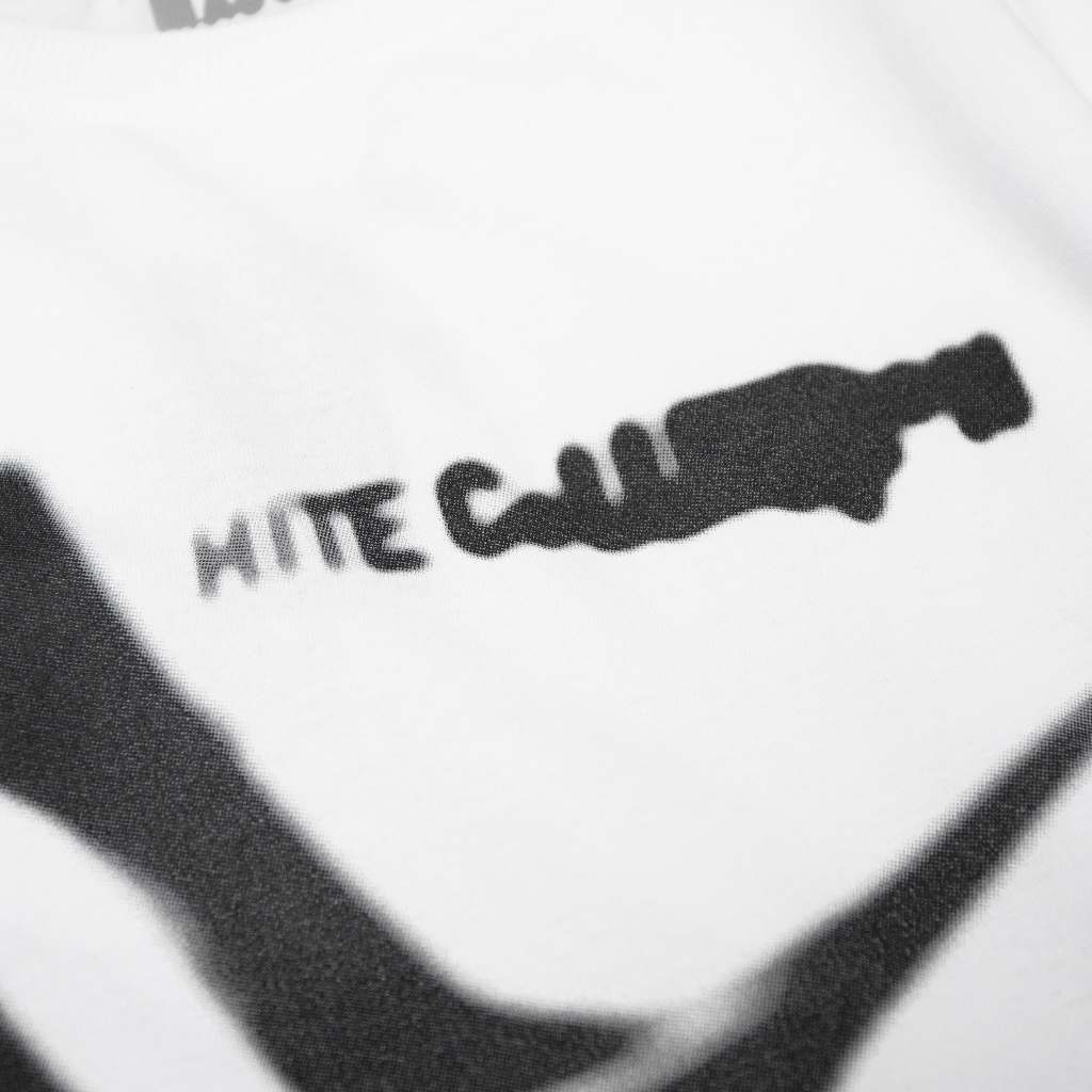 Áo Thun ESPINE MADSY TEE, MADSY, Chất Liệu 100% Cotton Màu Trắng