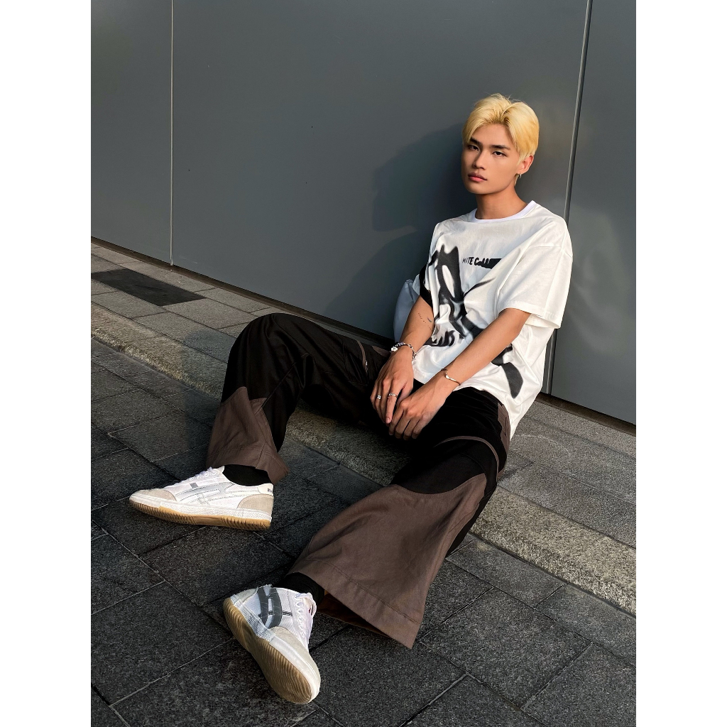 Áo Thun ESPINE MADSY TEE, MADSY, Chất Liệu 100% Cotton Màu Trắng