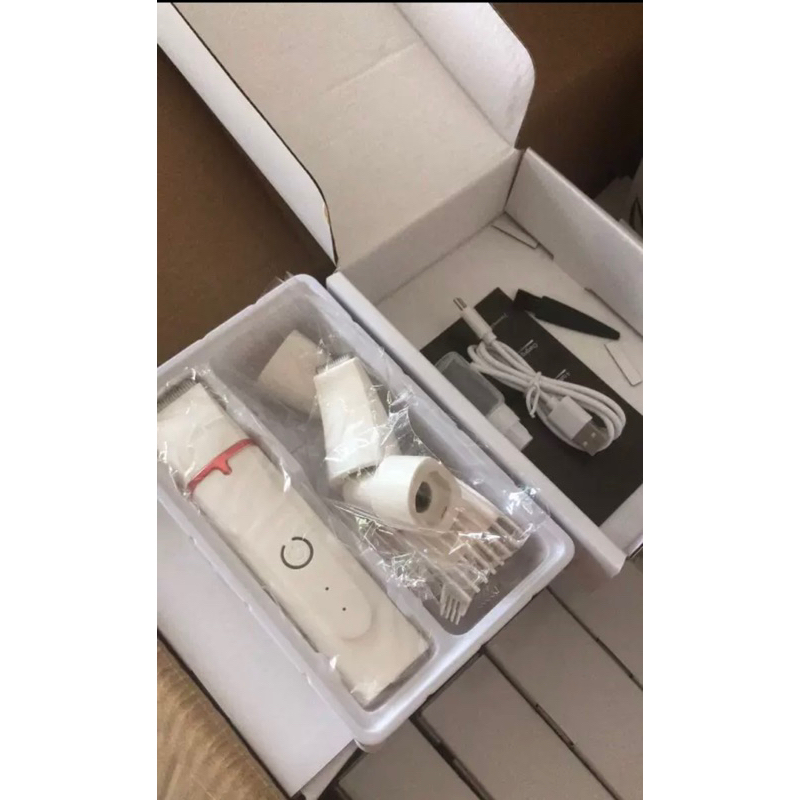 Bộ Cắt Tỉa Lông Chó Mèo Thông Minh 4 trong 1, Tỉa Lông Chó Mèo Mài Móng Chân Chó Mèo Kiêm Tỉa Lông Bàn Chân