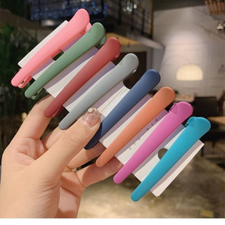 Combo 4 kẹp tóc mỏ vịt giữ nếp tóc nhiều màu lila k4movit023