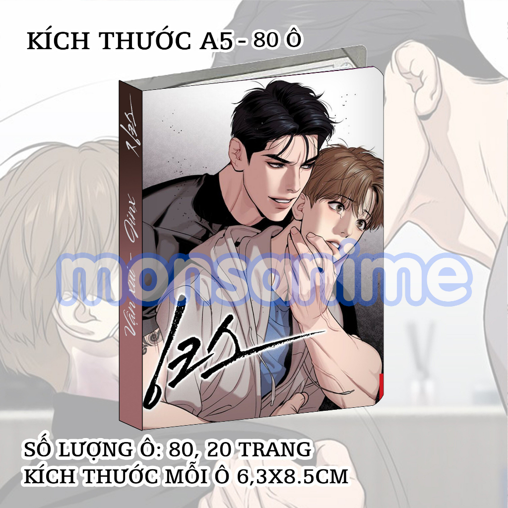 Album A5 đựng card HERO TEAM 80 ô sổ binder manga anime game sưu tập