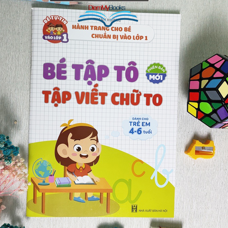 Sách-Bé Tập Tô Tập Luyện Viết Chữ To Vở Hành Trang Cho Bé Chuẩn Bị Vào Lớp 1 Dành Cho Trẻ 4 5 6 Tuổi (Phiên Bản Mới) | BigBuy360 - bigbuy360.vn