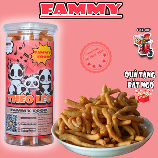 Thèo lèo mắm ớt 250g FAMMY FOOD loại 1, đồ ăn vặt Hà Nội thơm ngon bổ rẻ