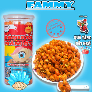Bánh sò mắm ớt 200g FAMMY loại 1, đồ ăn vặt Hà Nội thơm ngon bổ rẻ