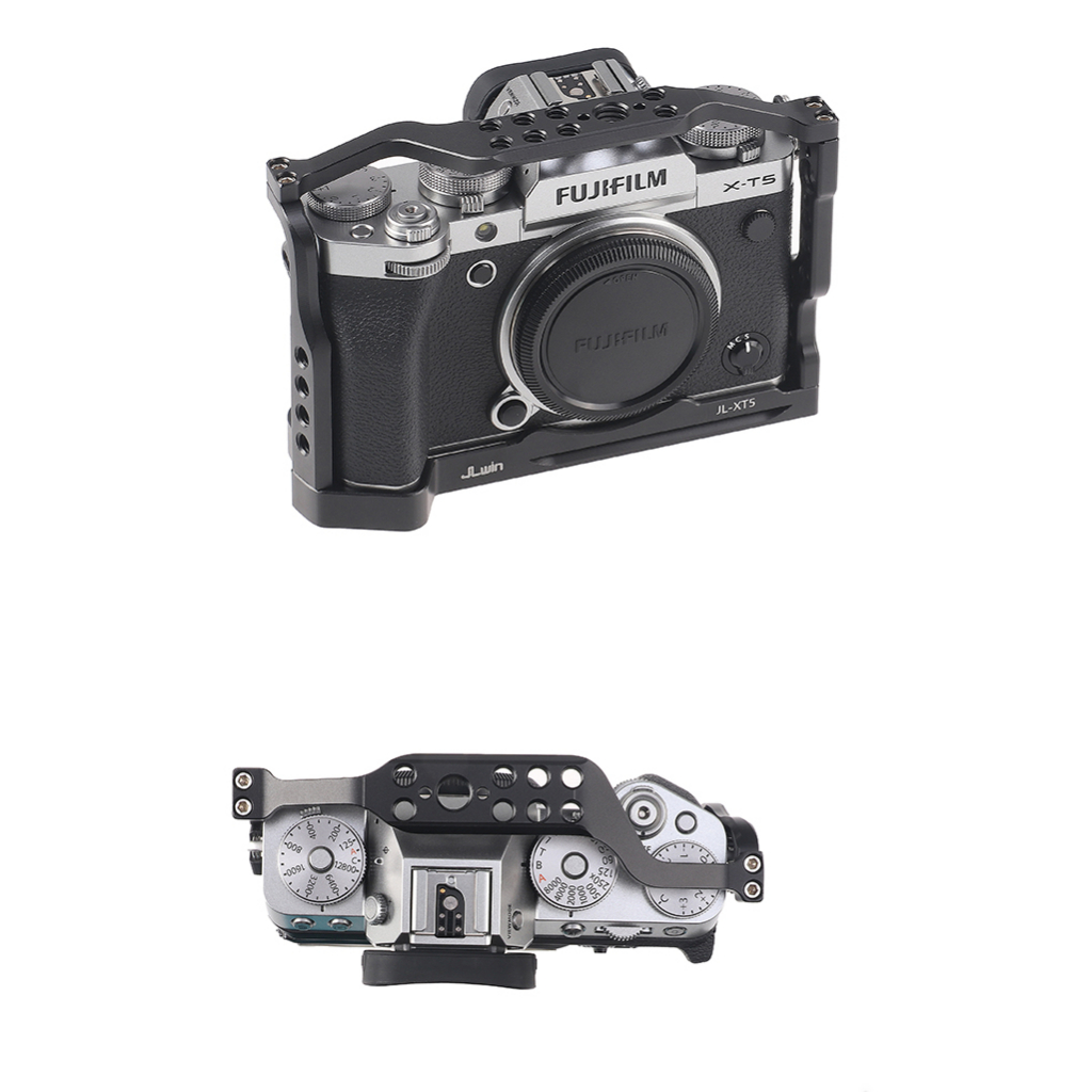 X-T5 Fujifilm XT5 | Rig Cage giá đỡ khung bảo vệ handcase hand grip L bracket Fujifilm XT5 X-T5