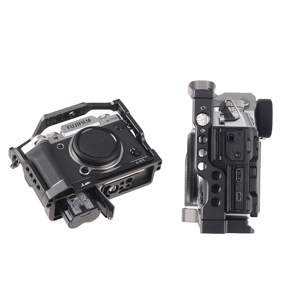 X-T5 Fujifilm XT5 | Rig Cage giá đỡ khung bảo vệ handcase hand grip L bracket Fujifilm XT5 X-T5