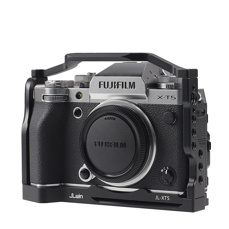 X-T5 Fujifilm XT5 | Rig Cage giá đỡ khung bảo vệ handcase hand grip L bracket Fujifilm XT5 X-T5