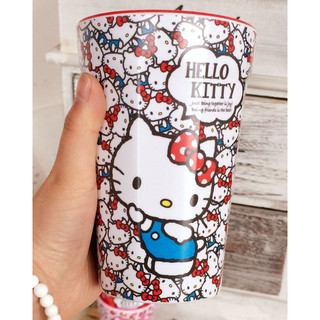 Cốc nhựa 500ml Melody và Hello Kitty  KT026