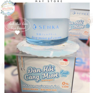 Kem dưỡng da, dưỡng ẩm, cấp ẩm chuyên sâu Senka Deep Moist Cream 50g