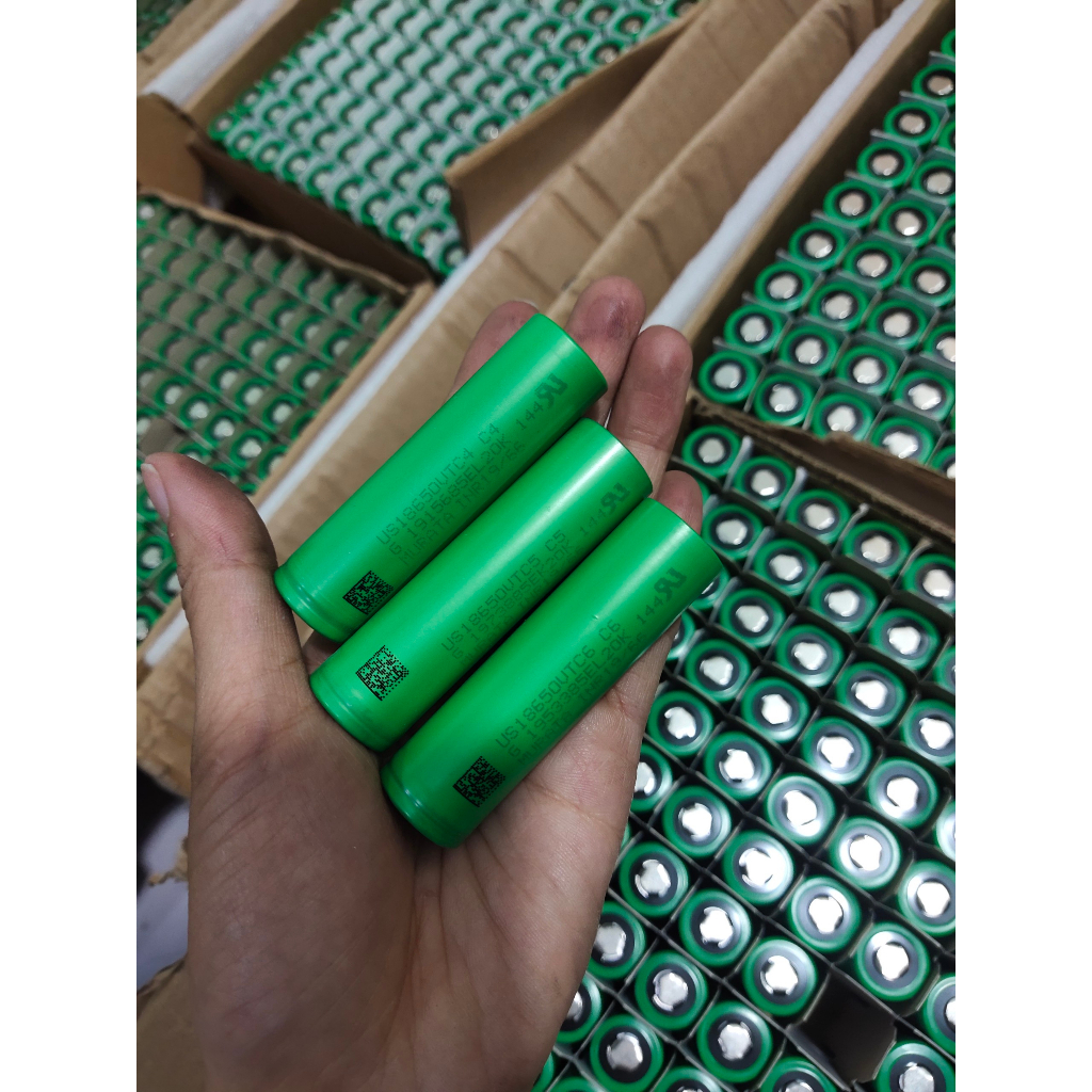 Cell pin Sony VTC6 18650 xả 30A nội trở 11 - 12 hàng mới chính hãng cam kết không tháo khối
