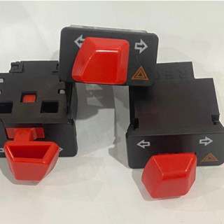 Nút công tắc đề đỏ honda, xi nhan hazard, passing, ab, vision, wave, sh, vario, winner, future tắt đèn 3 chế độ