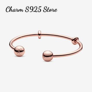 VÒNG TAY PAN ALE KIỀNG C VÀNG HỒNG KHOÁ TRÒN HÀNG CAO CẤP