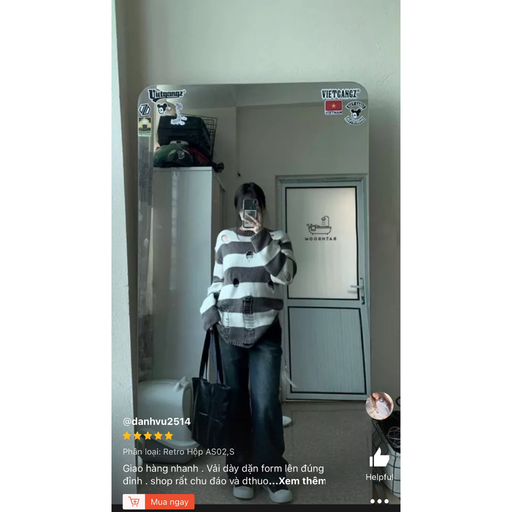 Quần Jean Ống Rộng Màu Xanh Trầm Chất QC Siêu Dày MYGIRL | BigBuy360 - bigbuy360.vn