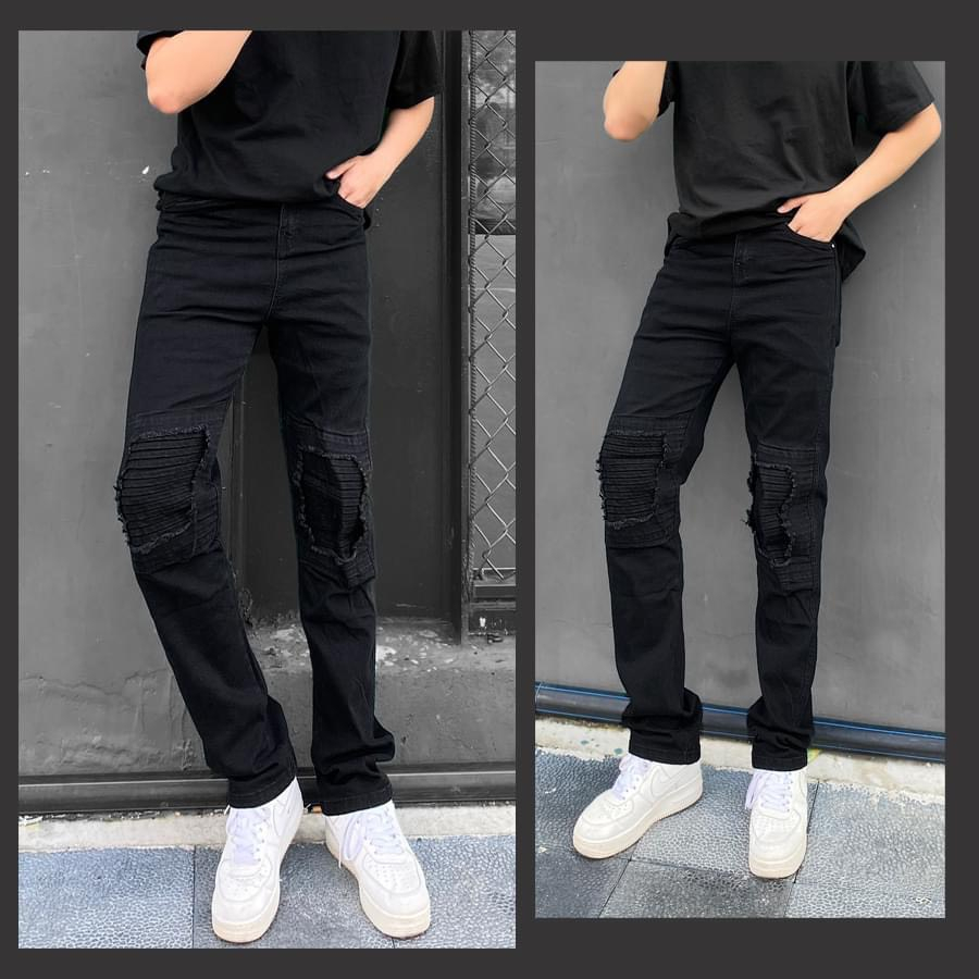 Quần jean nam biker cá tính