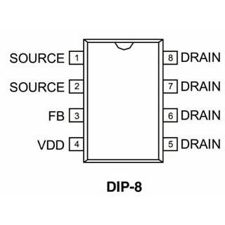 (5 con) Viper 12A IC nguon xung bep tu (Loại 1)