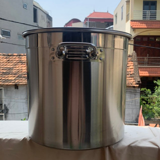 Nồi hầm xương 30 lít - nồi inox 304 cao cấp đáy 3 lớp nhập khẩu hàn quốc