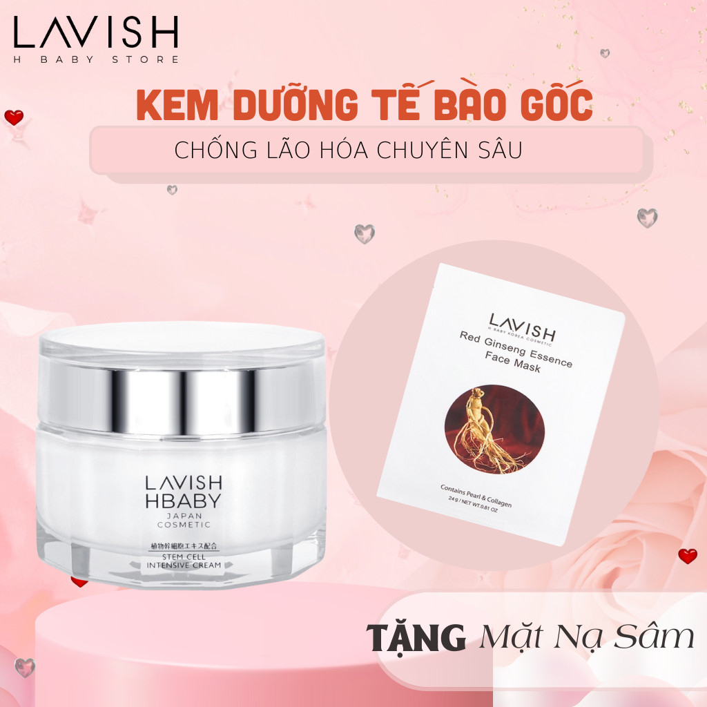 Kem tế bào gốc Lavish H Baby Made In Japan 50gr