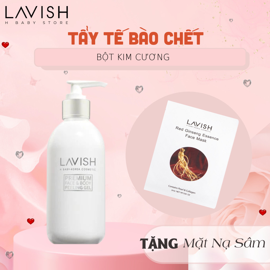 Tẩy da chết dạng bột Kim cương Lavish H Baby