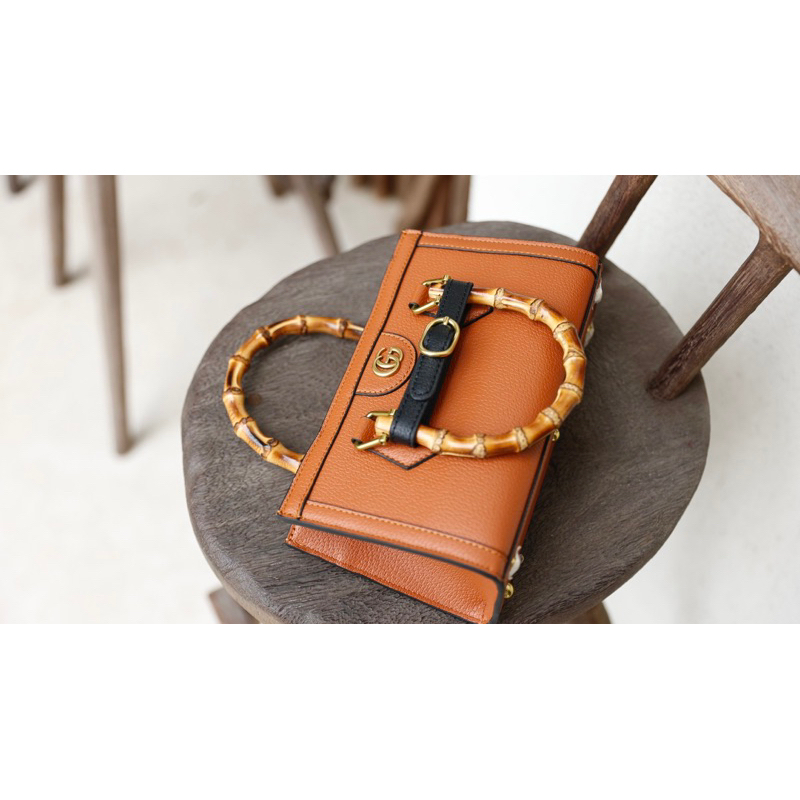 Túi xách quai trúc dáng ngang full2box đẹp kèm 2 quai thiết kế đẹp sang W366-25