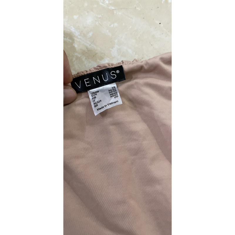 Đầm thun lạnh xuất khẩu.