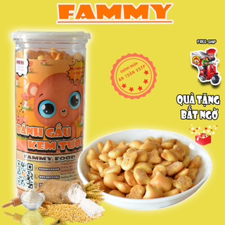Bánh gấu nhân kem vị VANI sữa 400g Fammy đồ ăn vặt Hà Nội thơm ngon bổ rẻ