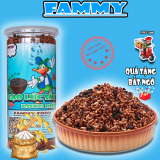Gạo lứt sấy rong biển đỏ giòn 260G Fammy loại 1 đồ ăn vặt Hà Nội thơm ngon bổ rẻ
