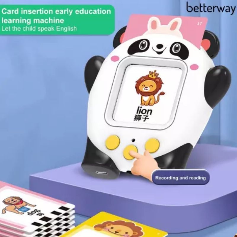 0Bộ đọc thẻ Cards Education cho bé thẻ học tiếng anh phát triển trí não