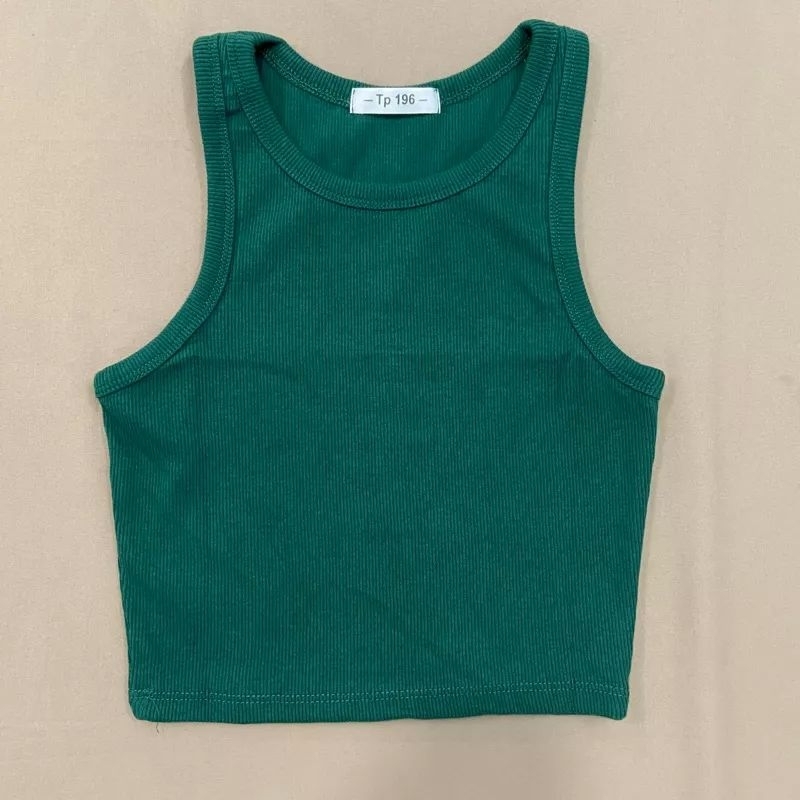 Áo sát nách Croptop .Áo ba lỗ thun gân