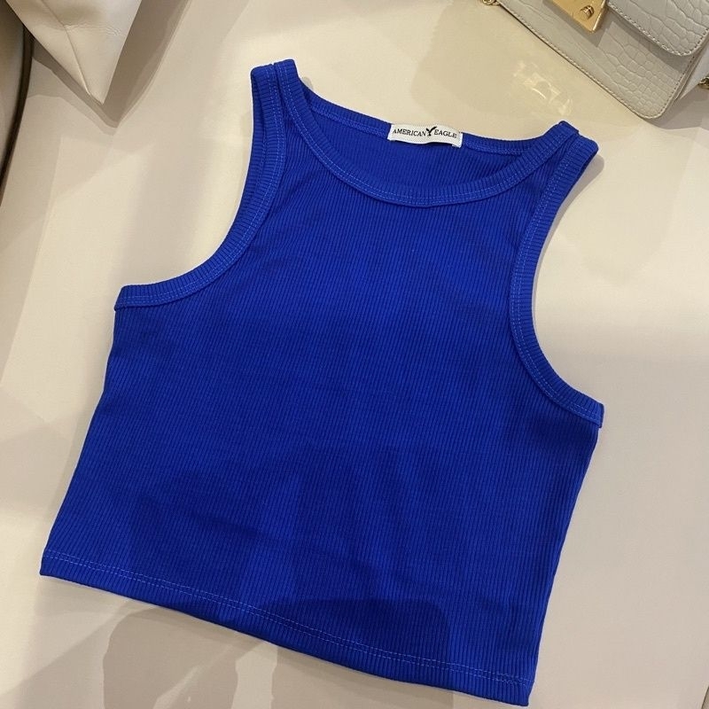 Áo sát nách Croptop .Áo ba lỗ thun gân