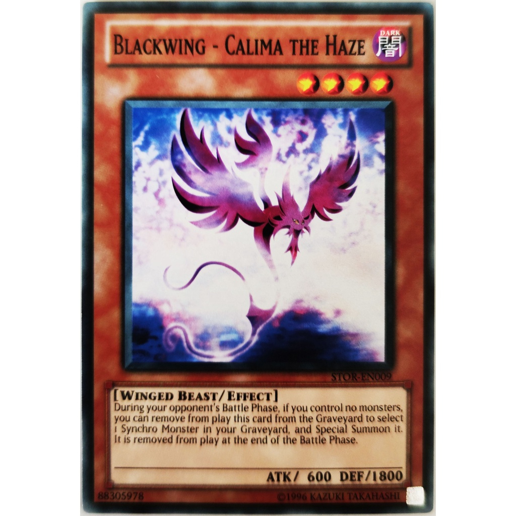 [Thẻ Yugioh] Blackwing - Calima the Haze |EN| Common