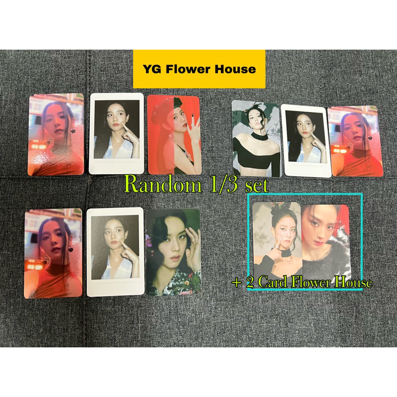 Thẻ bài JISOO BLACKPINK -Card Jisoo Album ME