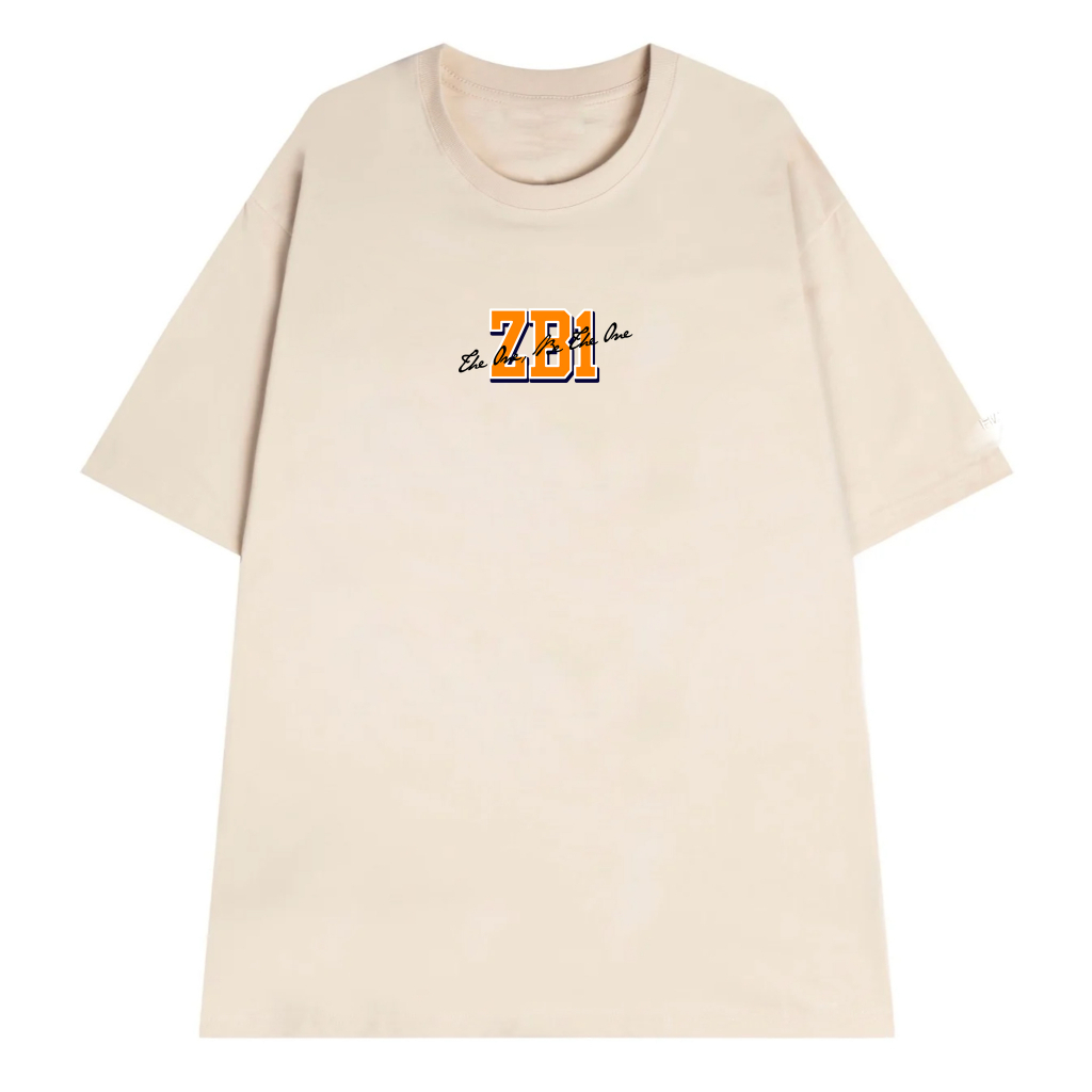 ZEROBASEONE TEE - Áo thun ZB1 unisex oversize 4 màu đen/trắng/be/xanh đậm