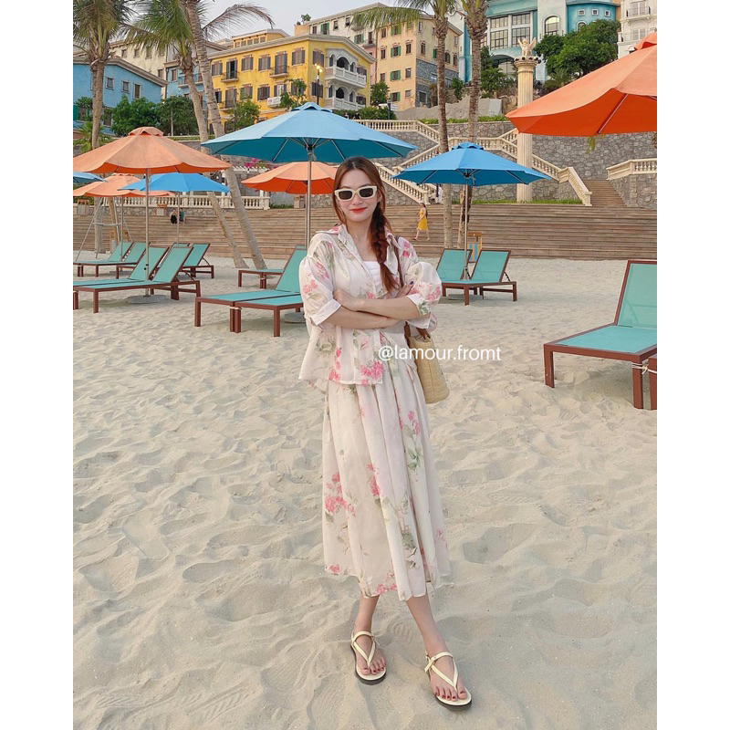 𝐅𝐥𝐨𝐰𝐞𝐫 𝐒𝐞𝐭 - Set Sơmi Hoa