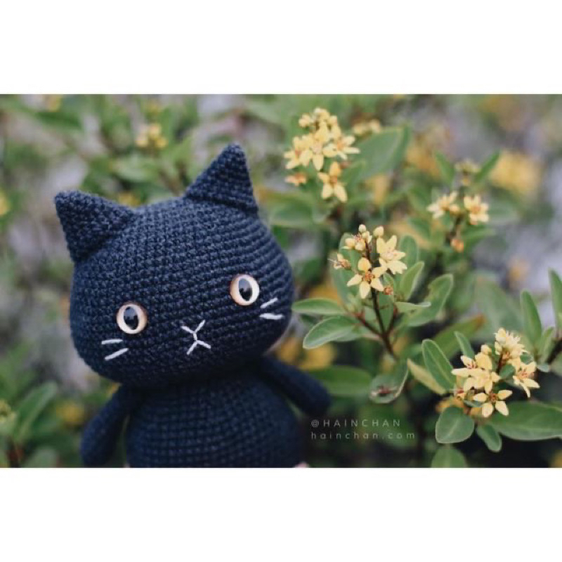 Thú bông chân ngắn len handmade