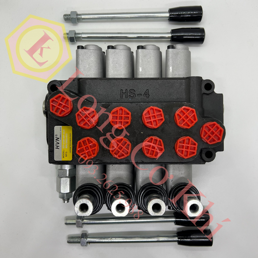 Van gạt tay thủy lực HVN ZT , từ 1 cần đến 5 cần, công nghệ Nhật Bản