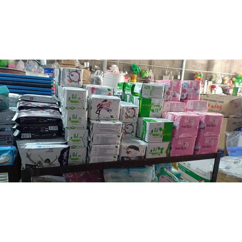 ☄️Combo Tặng TB☄️Băng vệ sinh Tổng hợp GLEE, Notime USA Siêu thoáng, thấm hút