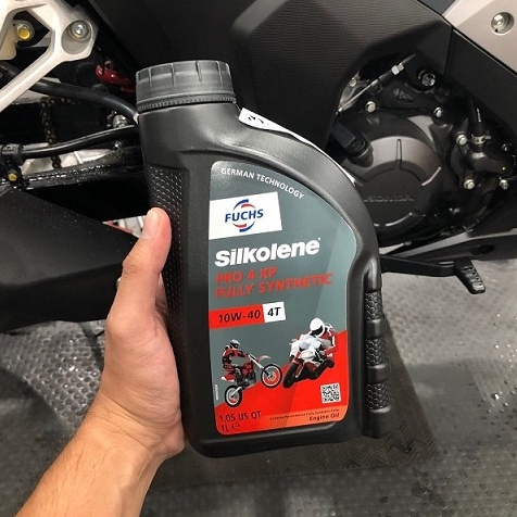 Nhớt xe Fushs Silkolene   " kem lọc nhớt " chính hãng