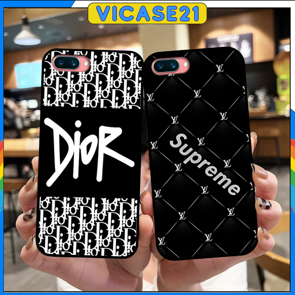 Ốp Lưng Oppo A3S/ A1k thương hiệu cao cấp, caro, thời trang