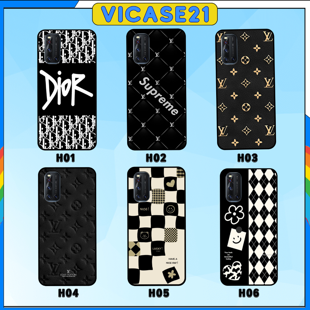 Ốp Điện Thoại Vivo V19 thương hiệu cao cấp, caro, thời trang