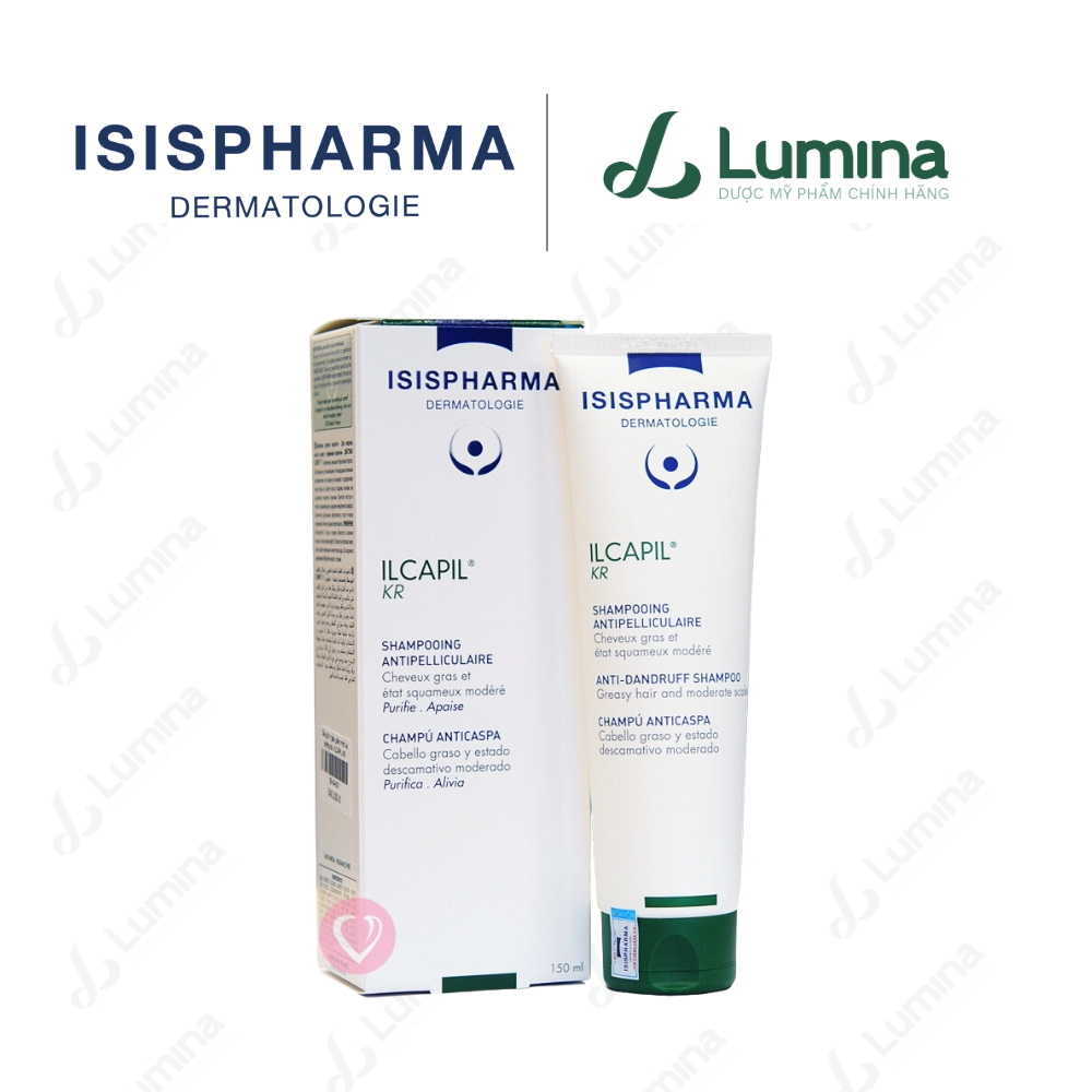 Dầu gội hỗ trợ giảm gàu, giảm rụng tóc Isis Pharma ILCAPIL KR 150ml