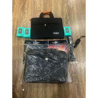 Gói Combo Quà Tặng : Chuột Không Dây + Lót Chuột + Sạc zin + Túi Xách