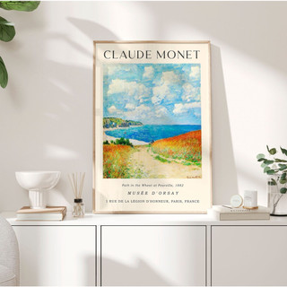 Tranh phong cảnh biển Claude Monet