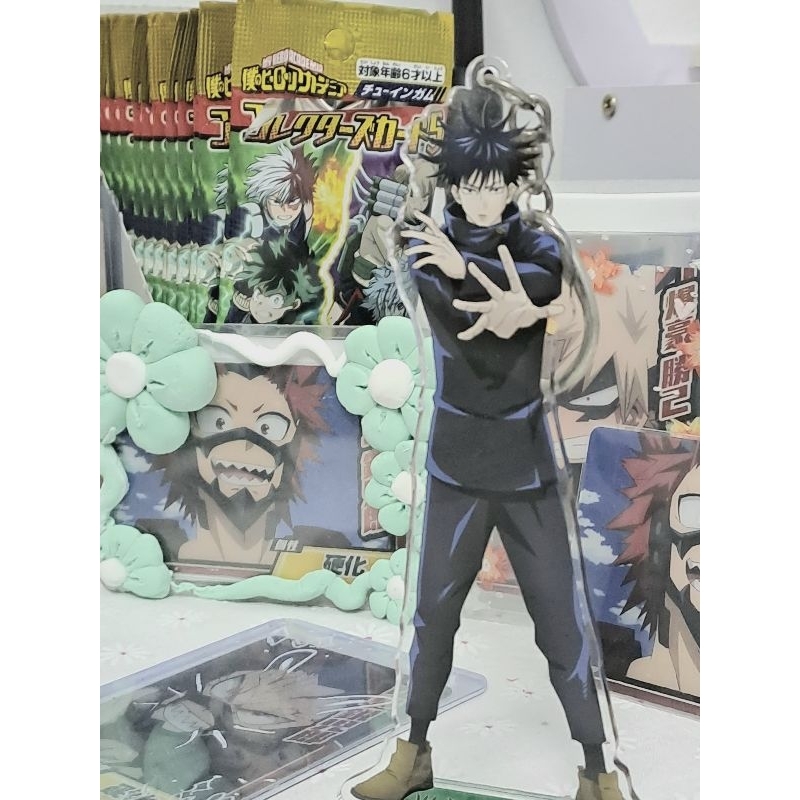 std, card: megumi fushiguro,yuji itadori bóng chày jujutsu kaisen ( chính hãng ) không df