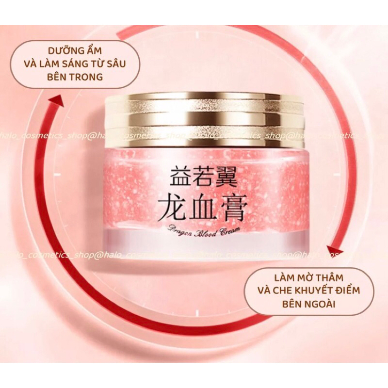 Kem Huyết rồng hoa anh đào 🌸 loại  bỏ da xạm nám thâm quồng mắt và nếp nhăn