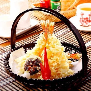 Khay đựng đồ chiên tempura/ Khay Tempura phong cách Nhật/Khay đựng thực phẩm