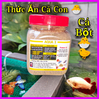 Cám aqua 1 - thức ăn cho cá con,cá bột 🐣 aquastorei